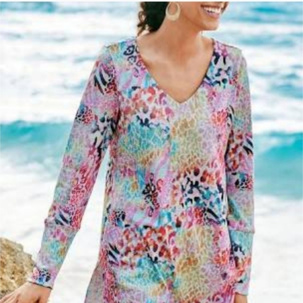 Soft Surroundings Wild Thing Tunic